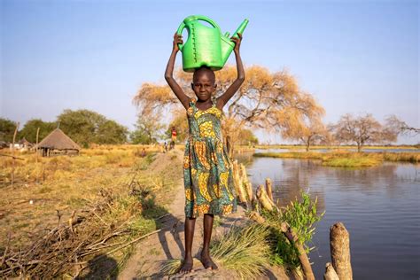 the floods have made the village inaccessible|Entire villages are quickly becoming islands .